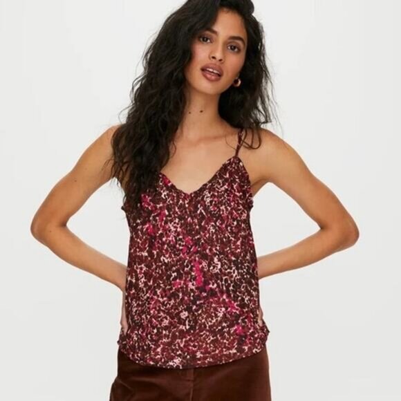 Aritzia Wilfred Satin Cami Size Small - Picture 1 of 9